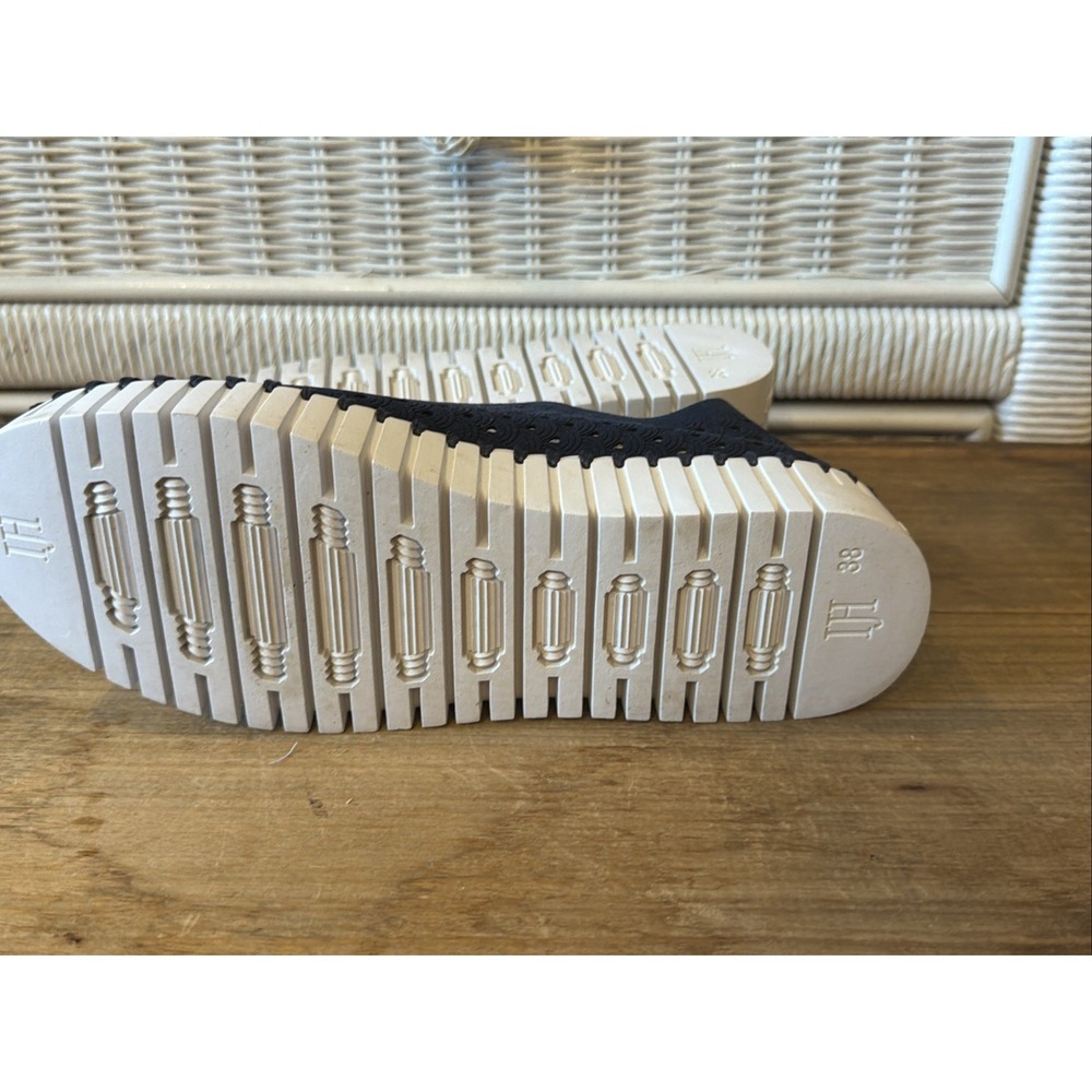 Ilse Jacobsen Tulip 139 Shoes Womens Size 38 Navy Slip On Perforated Comfort - Picture 7 of 10
